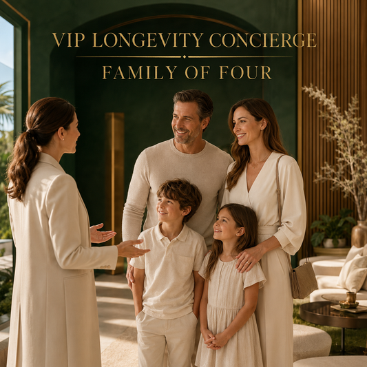 The VIP Longevity Concierge — Family of 4